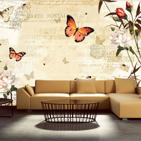 Fototapeet - Melodies of butterflies - 200x140