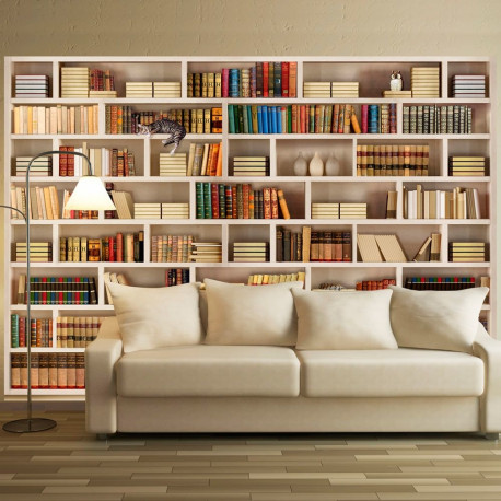 Fototapeet - Home library - 150x105