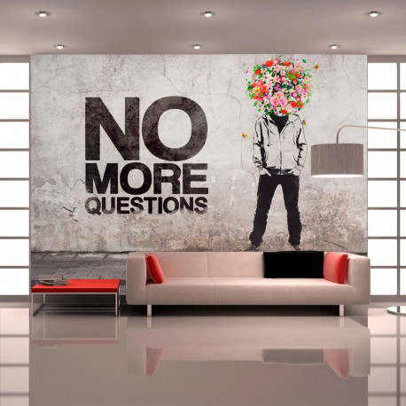 Fototapeet - No more questions - 200x140