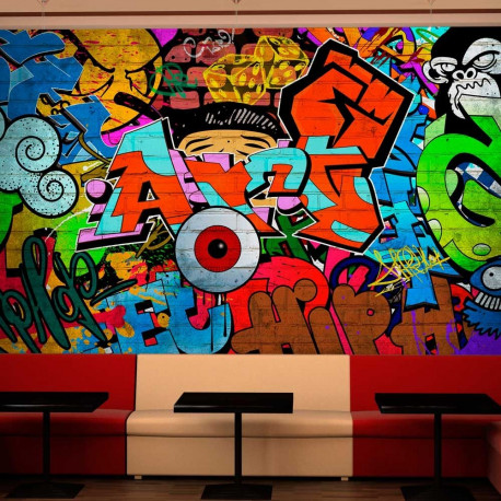 Fototapeet - Graffiti art - 250x175