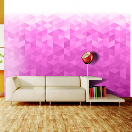 Fototapeet - PInk pixel - 400x280