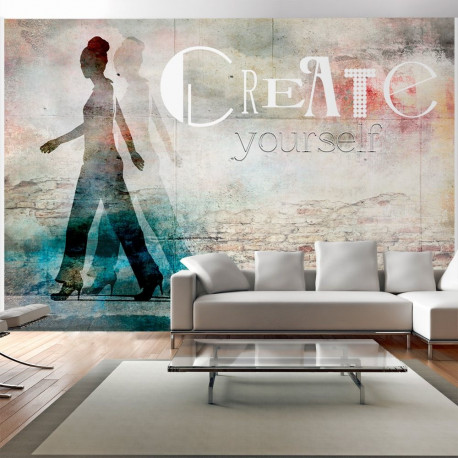 Fototapeet - Create yourself - 100x70