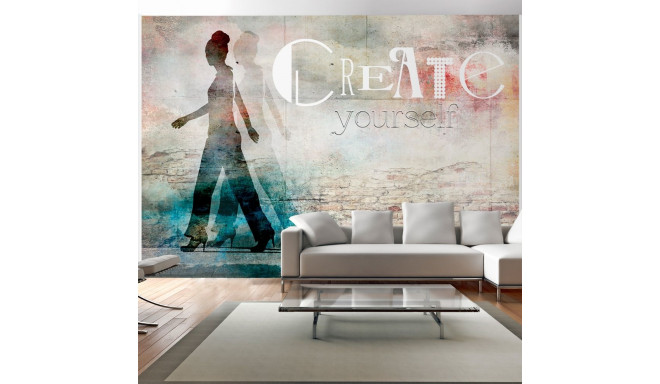 Fototapeet - Create yourself - 350x245