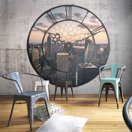 Fototapeet - NYC Time Zone - 450x270