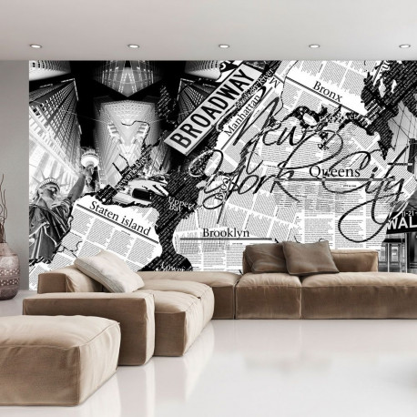 Fototapeet - New York news - 450x280