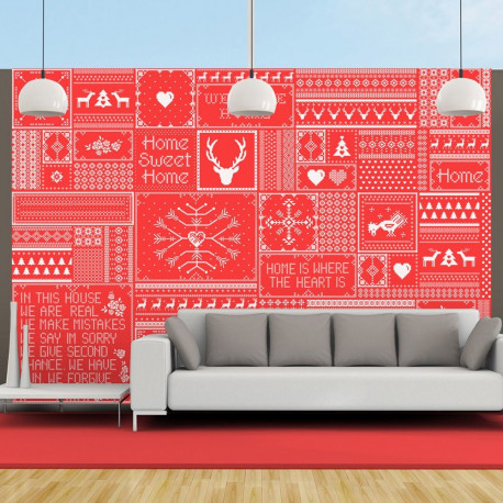 Fototapeet - Norwegian composition - 300x210