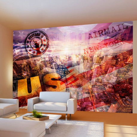 Fototapeet - New York - patriotic theme - 400x280