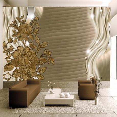 Fototapeet - Golden buds - 250x175