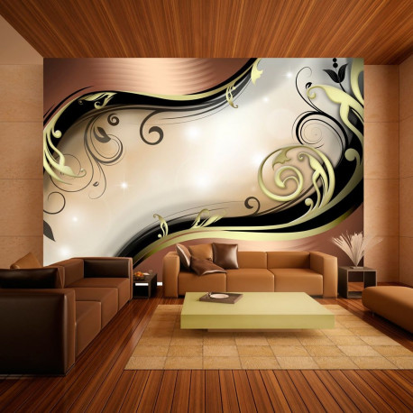 Fototapeet - Golden glow - 400x280