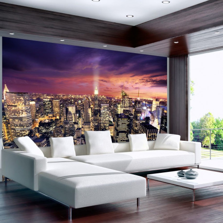 Fototapeet - Evening in New York City - 300x210
