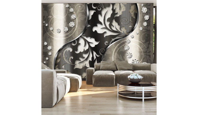 Fototapeet - Diamond leaves - 400x280