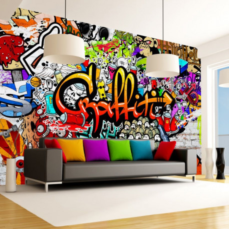 Fototapeet - Colorful Graffiti - 150x105