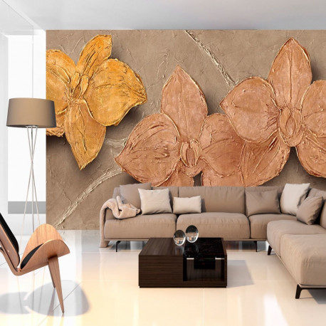 Fototapeet - Painted Orchids - 400x280