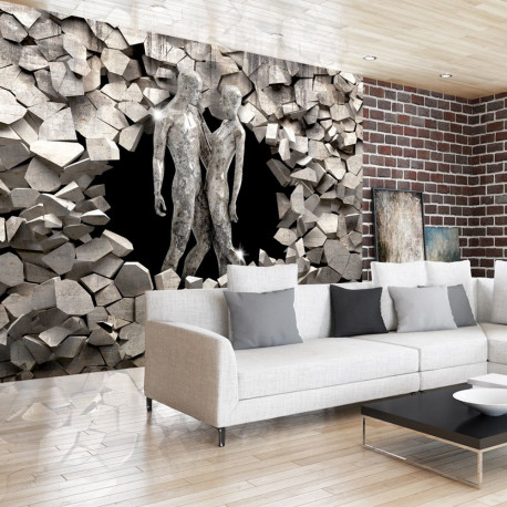 Fototapeet - Love Made of Stone - 350x245