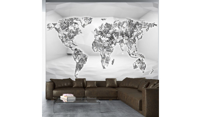Fototapeet - Diamond map - 250x175