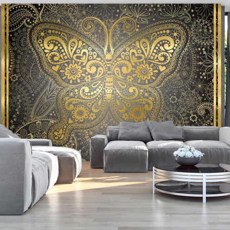 Fototapeet - Golden Butterfly - 150x105