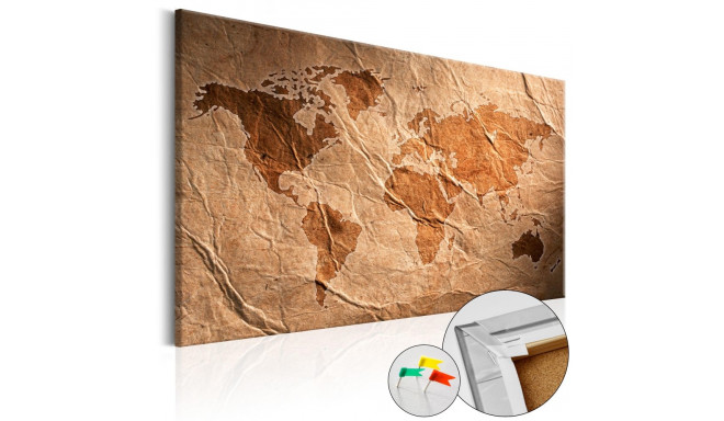 Pilt korgil - Paper Map [Cork Map] - 90x60