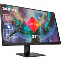 OMEN 27qs, gaming monitor - 27 - black, DisplayPort, HDMI, HDR 400, pivot, USB, curved, 240Hz panel