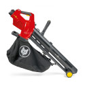 WOLF-Garten cordless leaf vacuum/leaf blower LYCOS 40/480 V set, 40 volts (red/black, Li-ion battery
