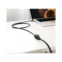 Kaablipikendus F/UTP CAT6 RJ45 isane - emane 0,5 m, NW112 UGREEN, must