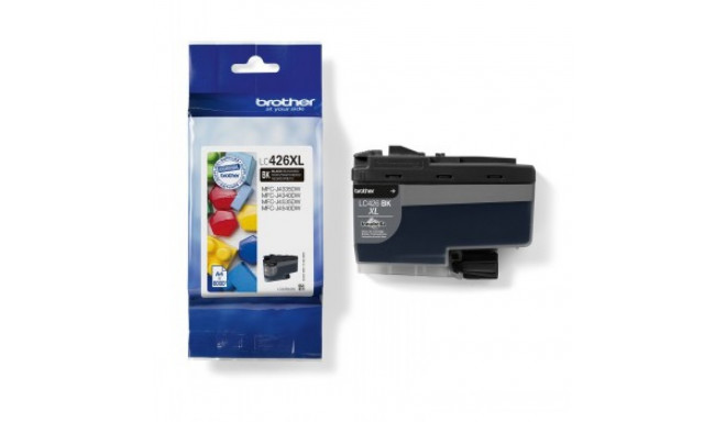 BROTHER LC426XLBK BLACK INK-CARTRIDGE, YIELD=6,000 PAGES