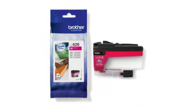 BROTHER LC426M MAGENTA INK-CARTRIDGE, YIELD=1,500 PAGES