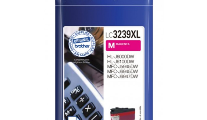 BROTHER LC3239XLM TONER HIGH MAGENTA 5000