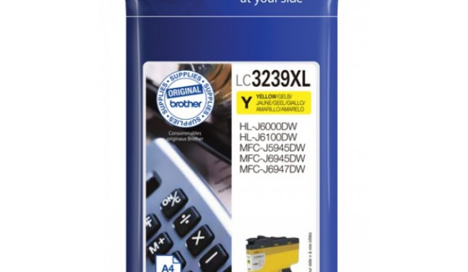 BROTHER LC3239XLY TONER HIGH YELLOW 5000