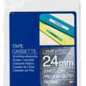 BROTHER TZE-PR935 24 WHITE ON SILVER TAPE
