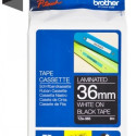 BROTHER TZE365 36 WHITE ON BLACK