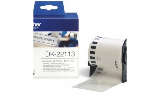 BROTHER DK22113 CLEAR FILM TAPE ROLL 62M