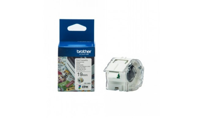 BROTHER CZ1003 CONT. FULL COLOUR PAPER TAPE 19MM