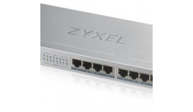 ZYXEL GS1008-HP, 8 PORT GIGABIT POE+ UNMANAGED DESKTOP SWITCH, 8 X POE, 60 WATT