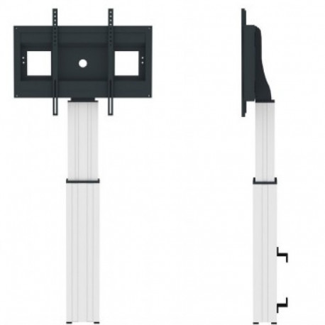 NEWSTAR MOTORISED FLOOR STAND/WALL MOUNT - VESA 200X200 UP TO 800X600 42-100" SILVER