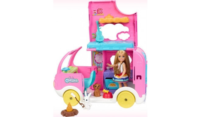 Barbie Mattel Camper Chelsea Doll 2in1 Set (HNH90)