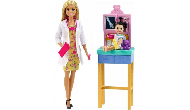 Barbie Barbie Career Doll - Pediatrician Set (GTN51)