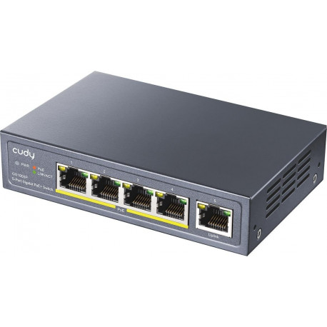 Cudy GS1005P PoE+ 5-portiline