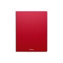 Ring binder ErichKrause® Matt Classic with 2 rings, 24mm, A4, red (4 pcs in a bag)