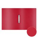 Ring binder ErichKrause® Matt Classic with 2 rings, 24mm, A4, red (4 pcs in a bag)
