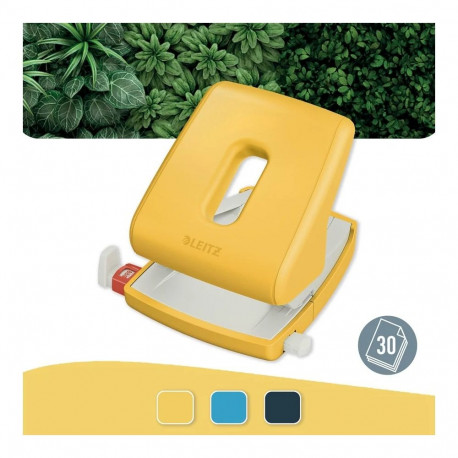 Hole Punch Leitz Cosy 2H/30 sheet Yellow