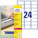 Sticker label AVERY ZWECKFORM 63.5x33.9mm removable (L6146-20)