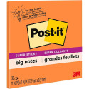 Note paper 76x76mm POST-IT 654 neon orange 100 sheets