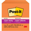 Märkmepaber 76x76mm POST-IT Super Sticky 654 neoonoranz 100 lehte
