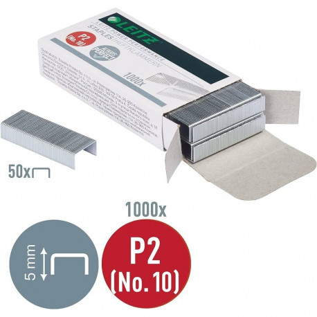 Klamber LEITZ No.10 tsink 1000tk