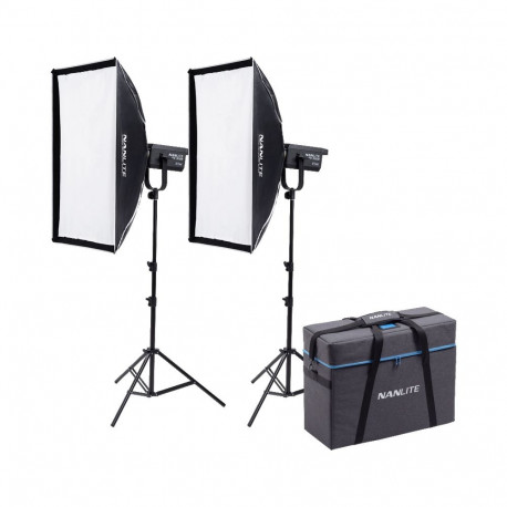 Nanlite FS-300B Bi-Colour 2 light kit with stand
