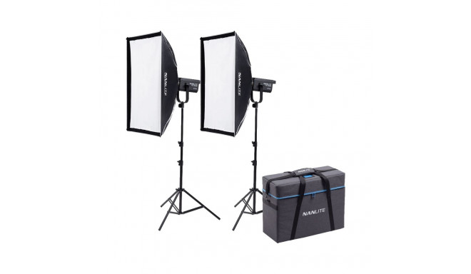 Nanlite FS-300B Bi-Colour 2 light kit with stand