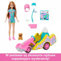 Doll Barbie Stacie and Go Kart movie vehicle