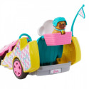 Doll Barbie Stacie and Go Kart movie vehicle