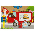 Hammer & Nail Set Fire truck