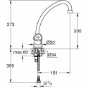 Two-handle Faucet Grohe 31072000